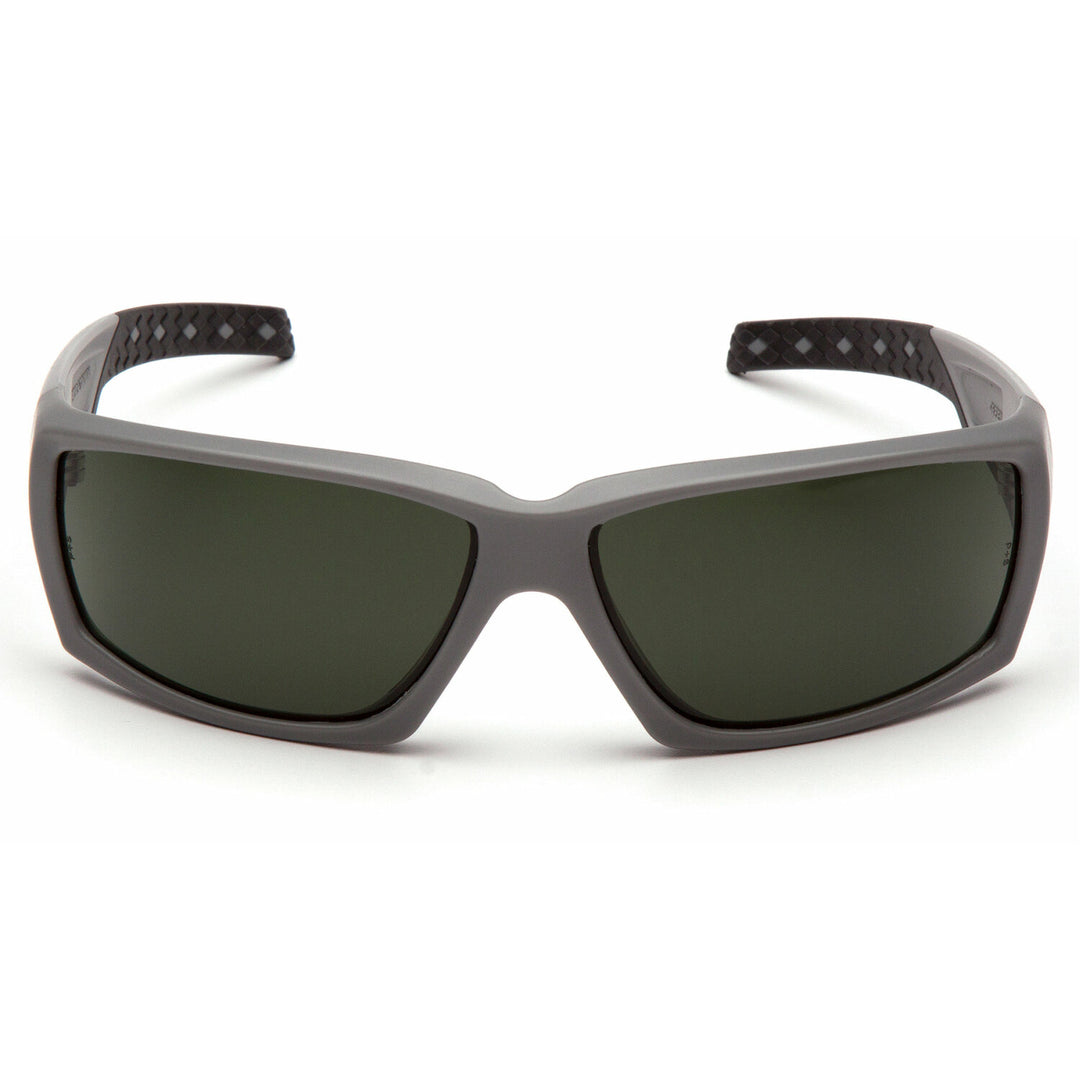 Pyramex VGSUG722T Forest H2X Gray Anti-Fog Lens with Urban Gray Frame