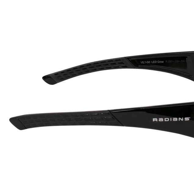 Radians Villume® Indoor Farming Glasses - Black Frame