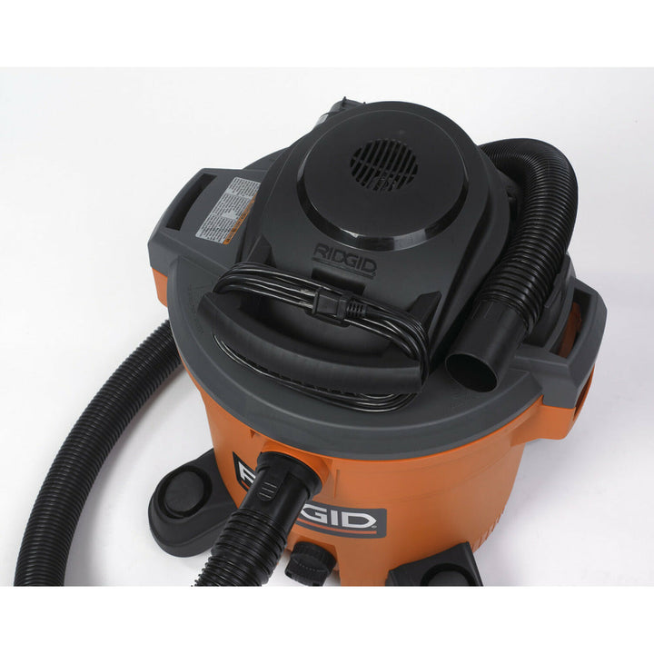 Ridgid 40123 Wet/Dry Vacuum WD1270EX 12 Gallon Portable Vac