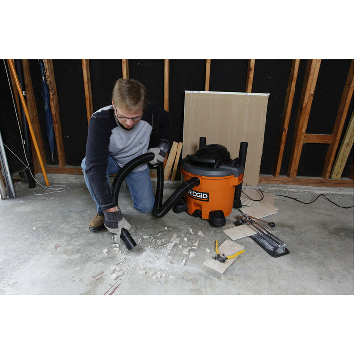 Ridgid 40123 Wet/Dry Vacuum WD1270EX 12 Gallon Portable Vac