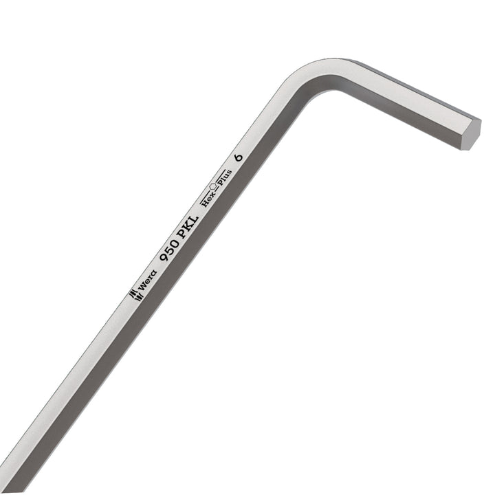 Wera 950 PKL L-key, metric, chrome-plated, 2.5 x 112 mm
