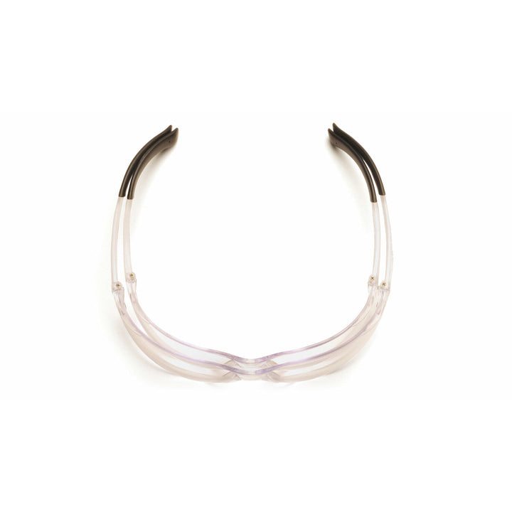 Pyramex S2510SNT Mini Ztek Clear Anti-Fog Lens with Clear Temples