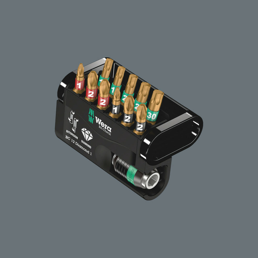 Wera Bit-Check 12 Diamond 1 SB, 12 pieces
