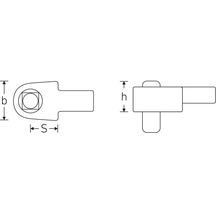 Stahlwille 58241100 734K Calibrating 3/4" square drive insert tools