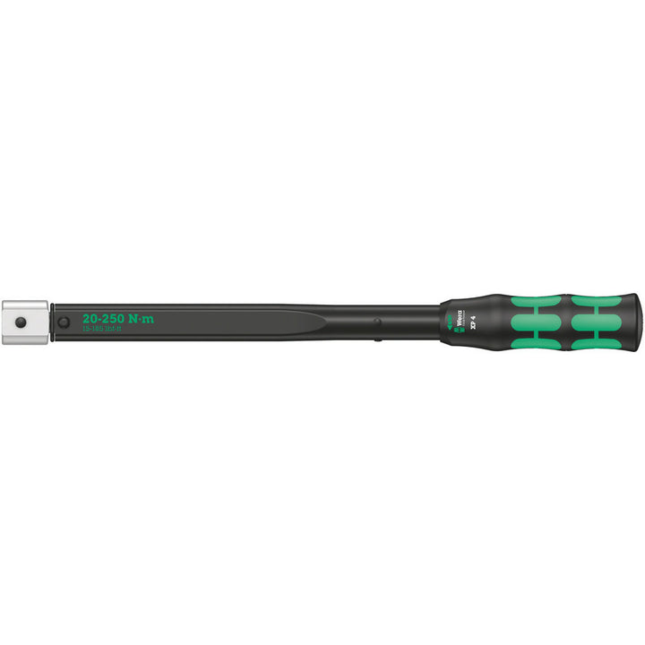 Wera Click-Torque XP 4 pre-set adjustable torque wrench for insert tools, 20-250 Nm, 20 Nm, 14x18 x 20.0 Nm x 20-250 Nm