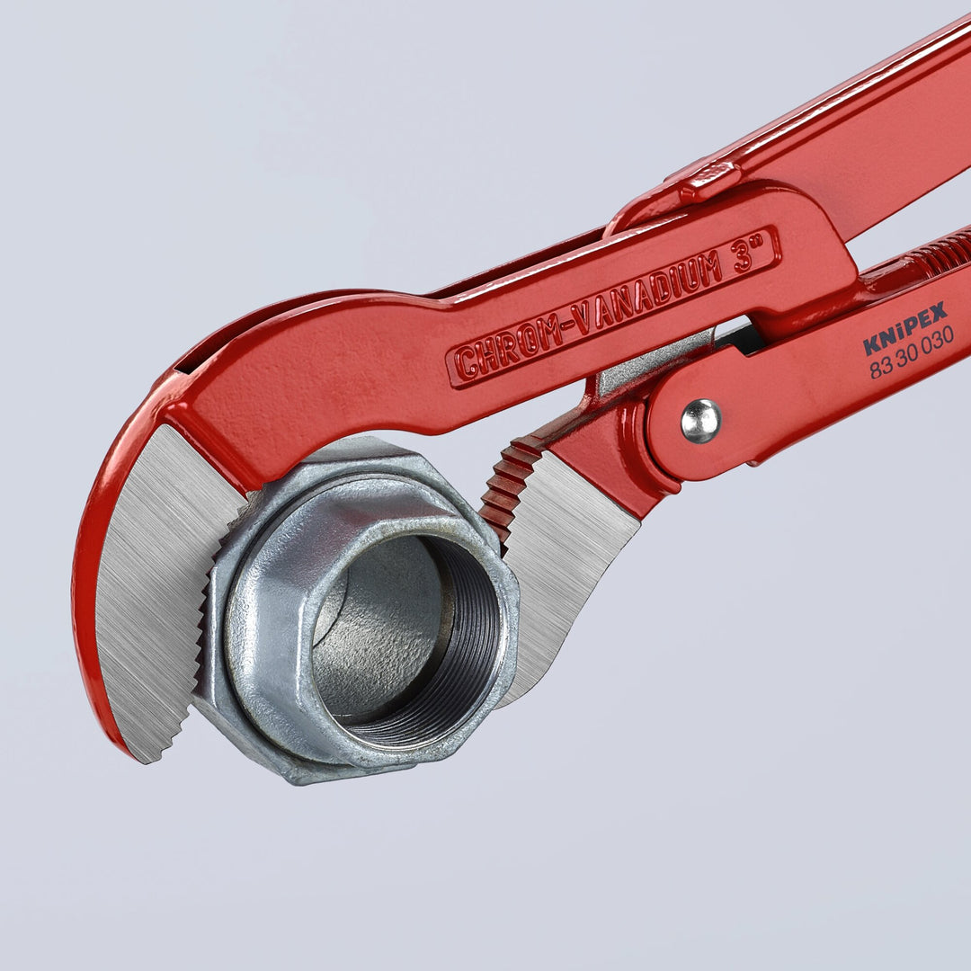 Knipex 83 30 030 Swedish Pipe Wrench-S-Type, 29 3/4"