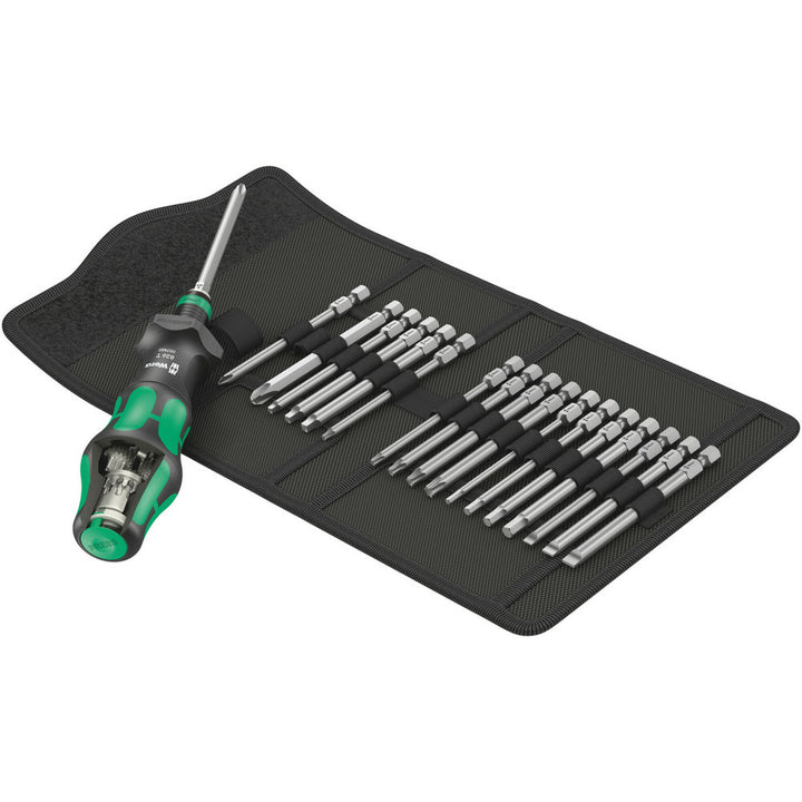 Wera Kraftform Kompakt Turbo Imperial 1, 19 pieces