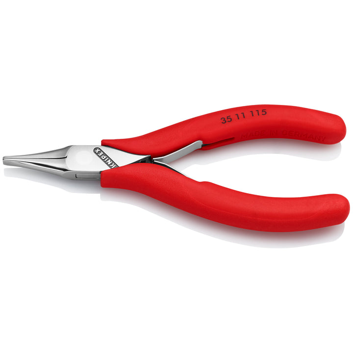 Knipex 35 11 115 4 1/2" Electronics Pliers-Flat Tips
