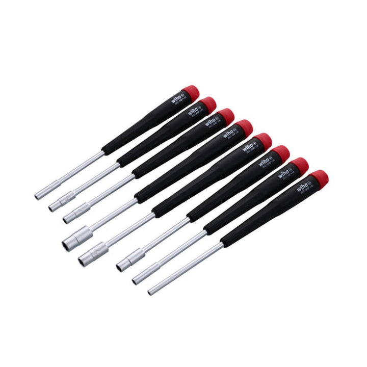 Wiha Tools 26591 8 Piece Precision Nut Driver Set - SAE
