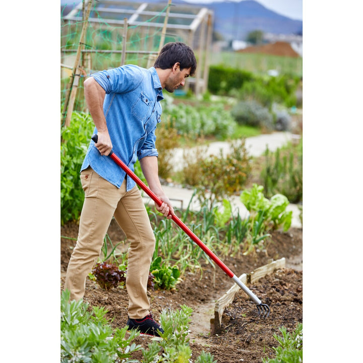 Corona CV 60064 Cultivator, 4 Prong, 60 in. Aluminum Handle