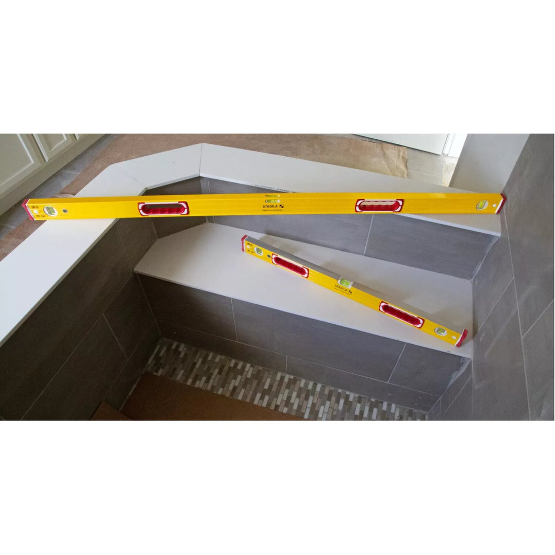 Stabila 37832 Spirit levels, Type 196 Tiler Set 58" and 32"