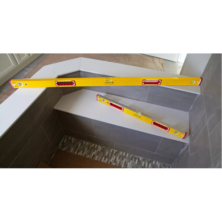Stabila 37832 Spirit levels, Type 196 Tiler Set 58" and 32"