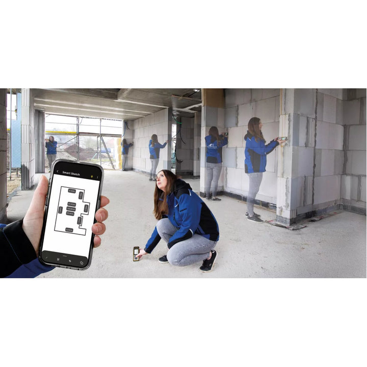 Stabila 06530 Laser Distance Measurer LD 530 BT, Bluetooth 5.0