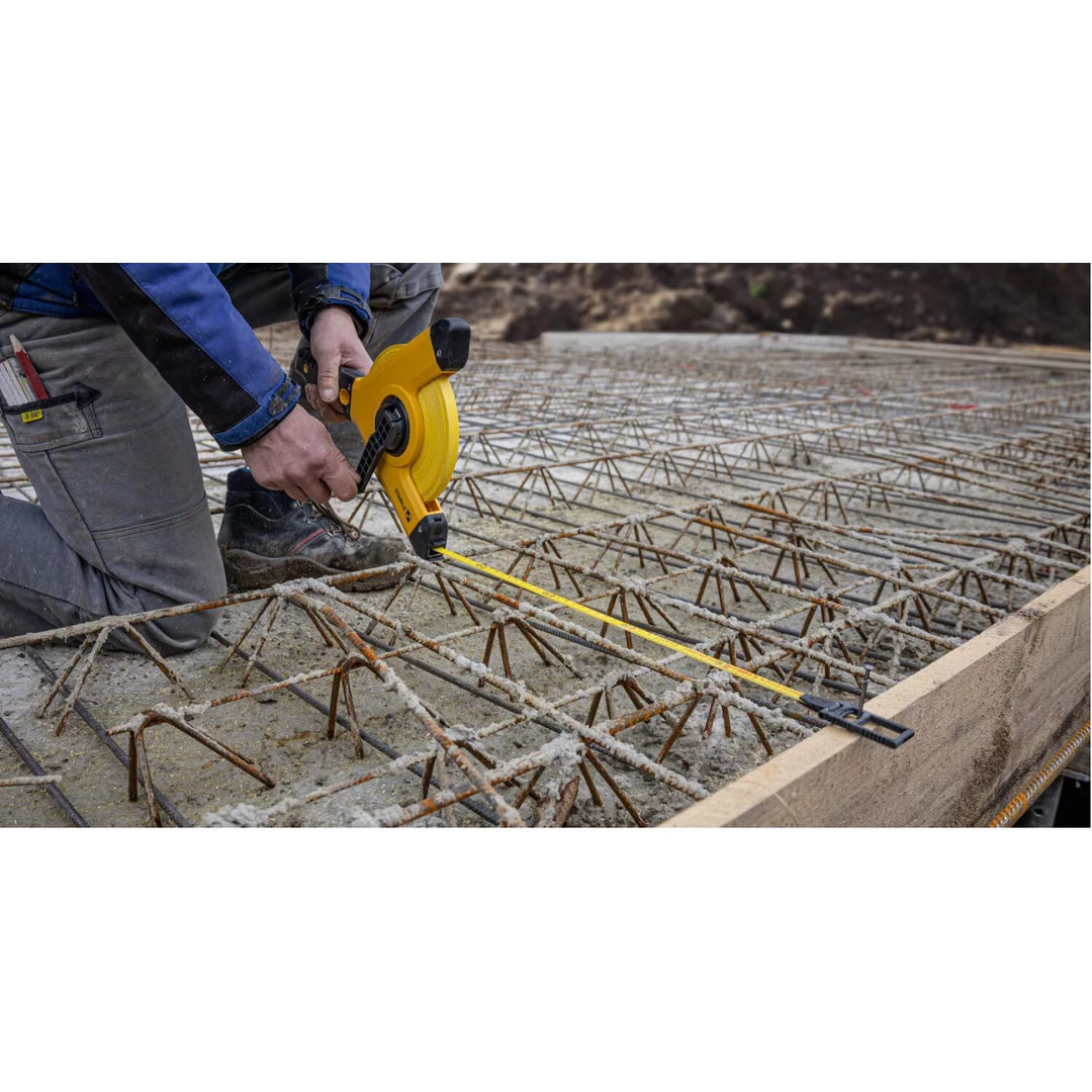 Stabila 30920 Open reel tape LBM 1000 STEEL, steel blade, metric scale 50 m