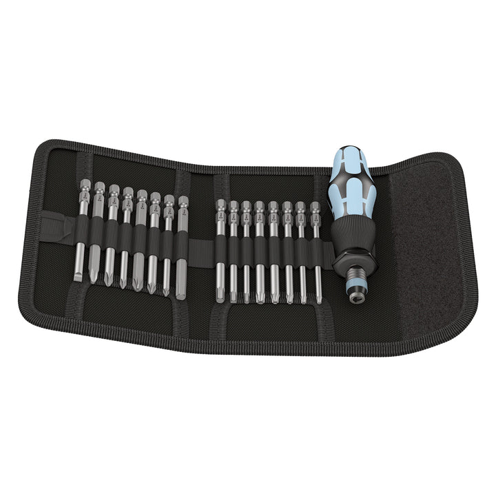 Wera Kraftform Kompakt 60, stainless, Imperial, 17 pieces