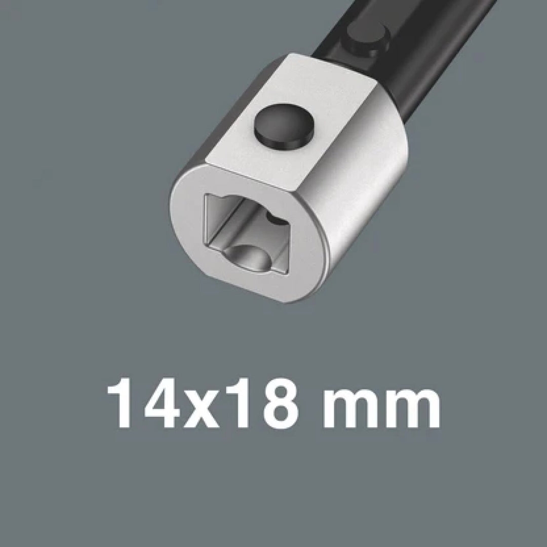 Wera 05020178001 7880 Joker 4XL Self-setting insert spanner for wrench sizes 41-55 mm, 14x18 mm