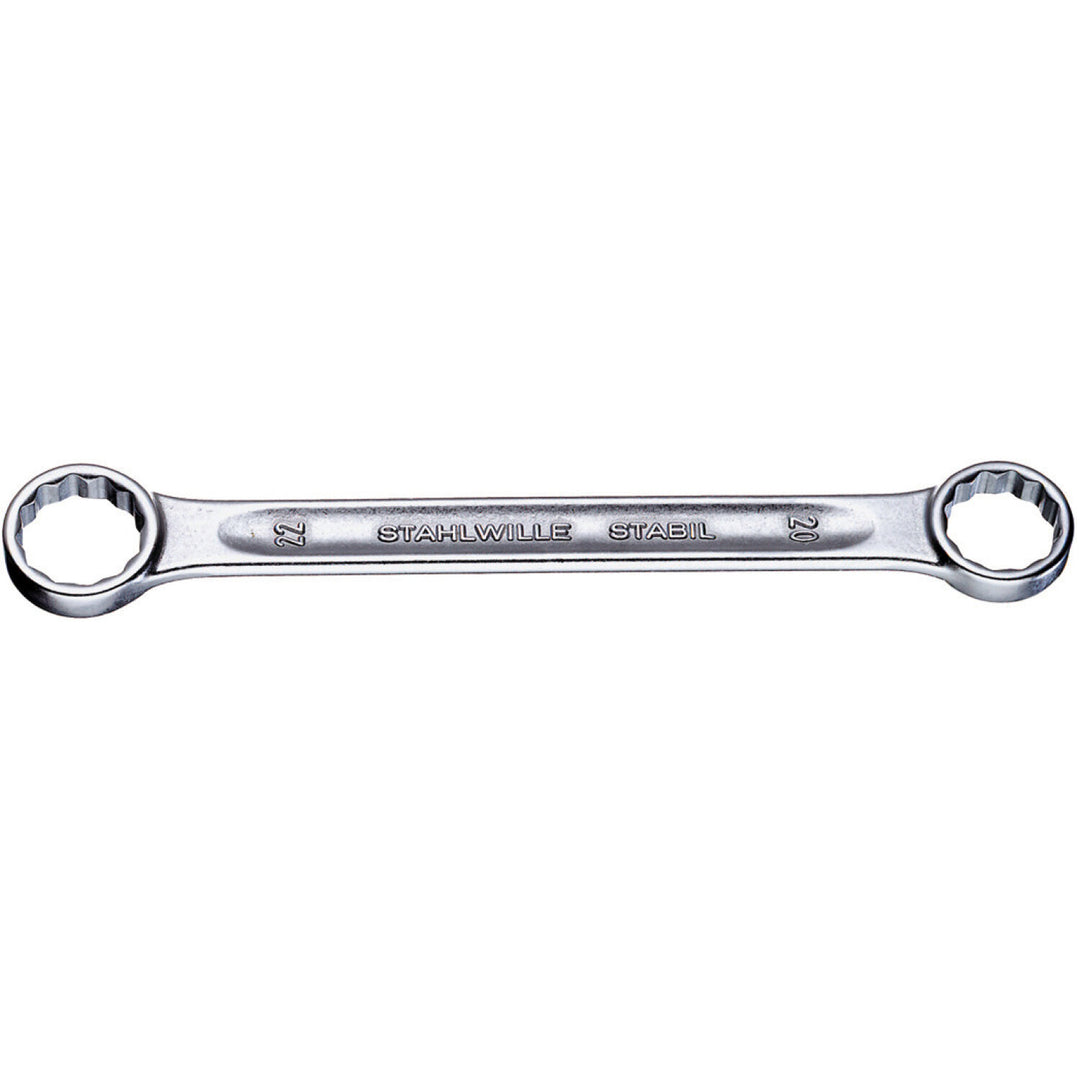 Stahlwille 41052124 21 Double ended ring Spanner, 21 x 24 mm