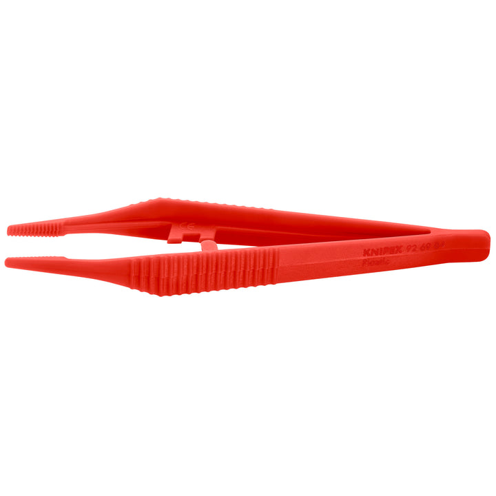 Knipex 92 69 84 5 1/4" Plastic Gripping Tweezers-Blunt Tips-ESD