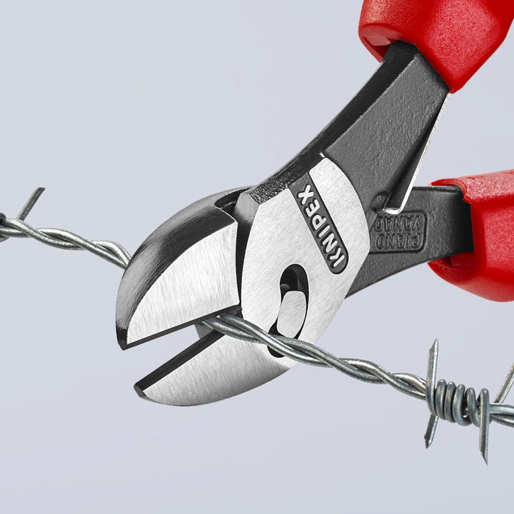 Knipex 73 72 180 BK 7 1/4" Twinforce® Diagonal Super Cutters