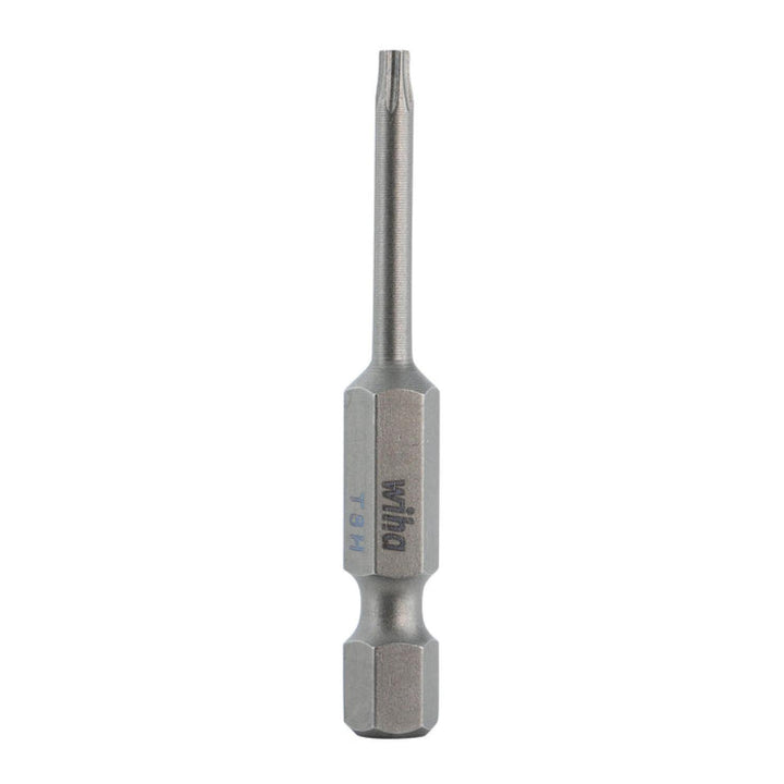 Wiha Tools 70508 T8s x 50mm Security TORX® Power Bit, 10 Pack
