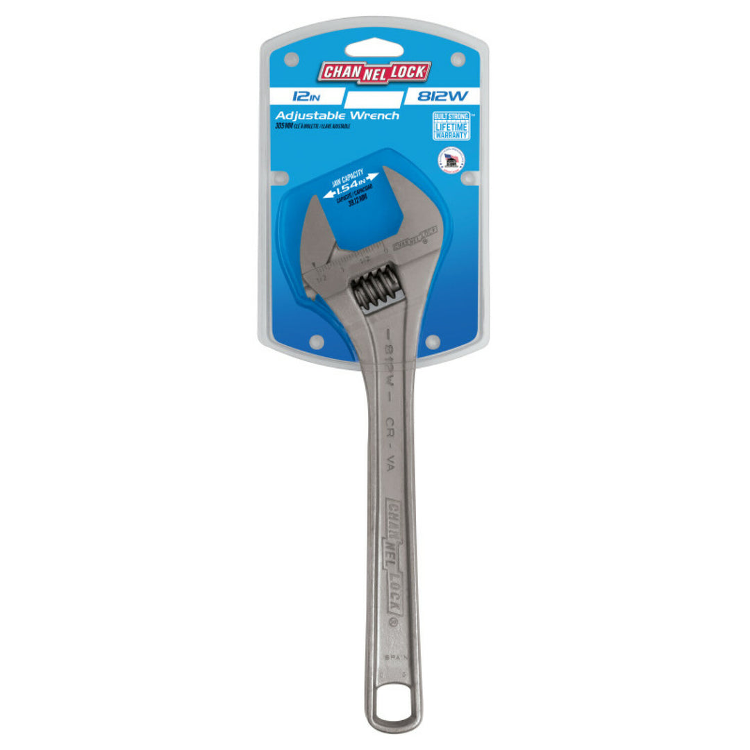 Channellock 812W 12-Inch Adjustable Wrench