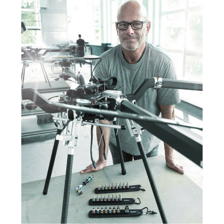 Wera Belt A 1 Zyklop socket set with holding function, 1/4" drive, 10 pieces