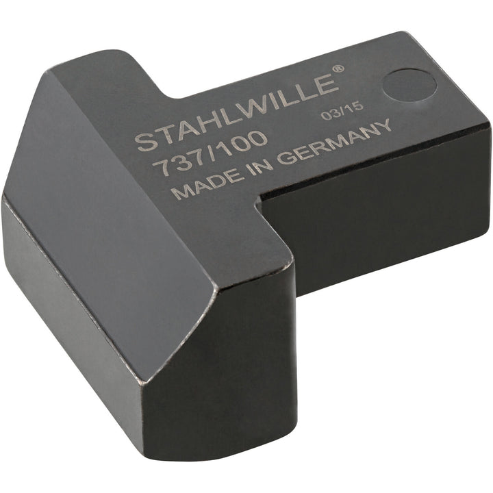 Stahlwille 58270100 737/100 Blank end insert tool, 22x28 mm