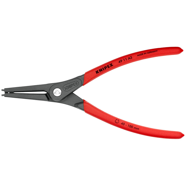 Knipex 49 11 A3 SBA 9" External Precision Snap Ring Pliers