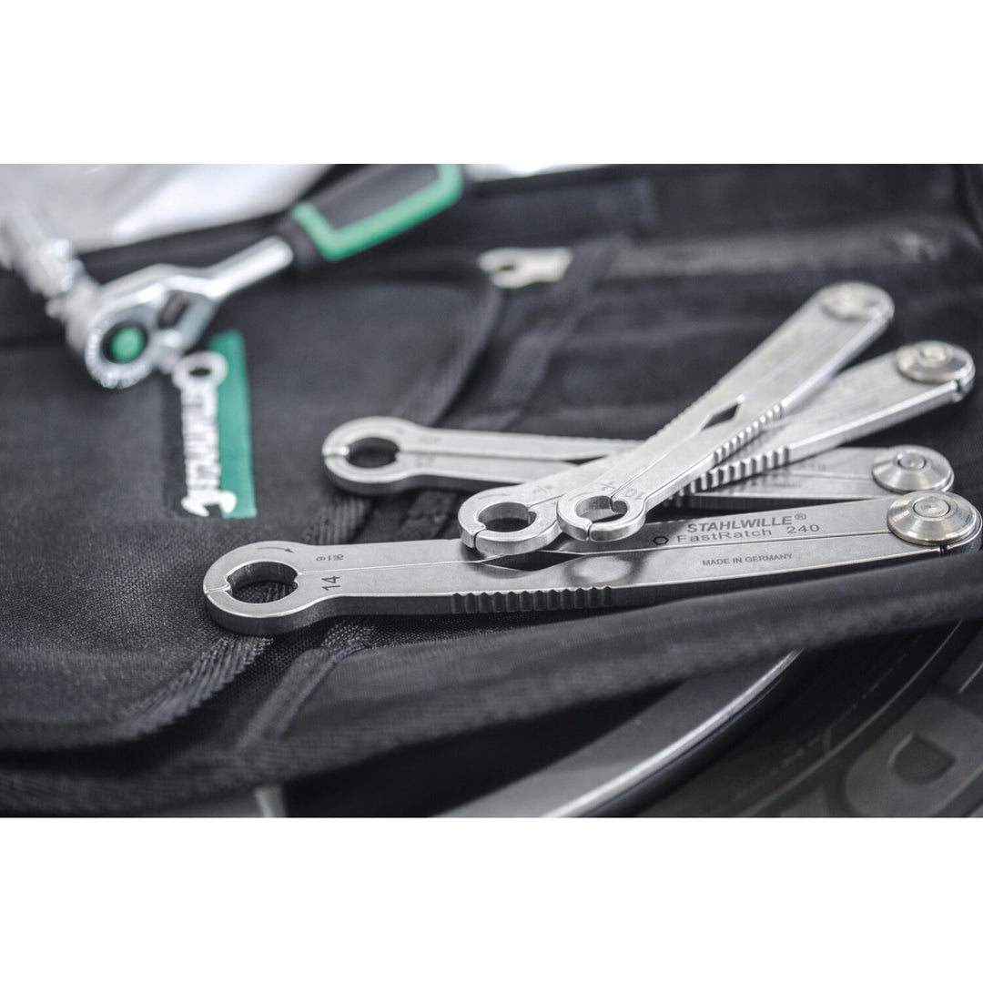 Stahlwille 41101010 240 Ratchet wrench FastRatch, 10mm