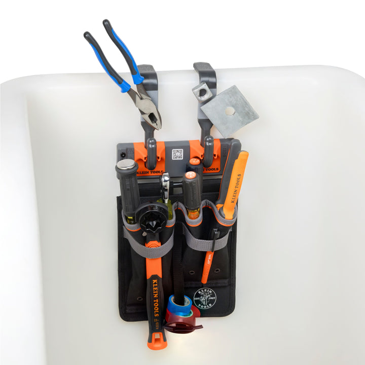 Klein Tools BC312M Magnetic Utility Bucket S-Hook, 3-Inch