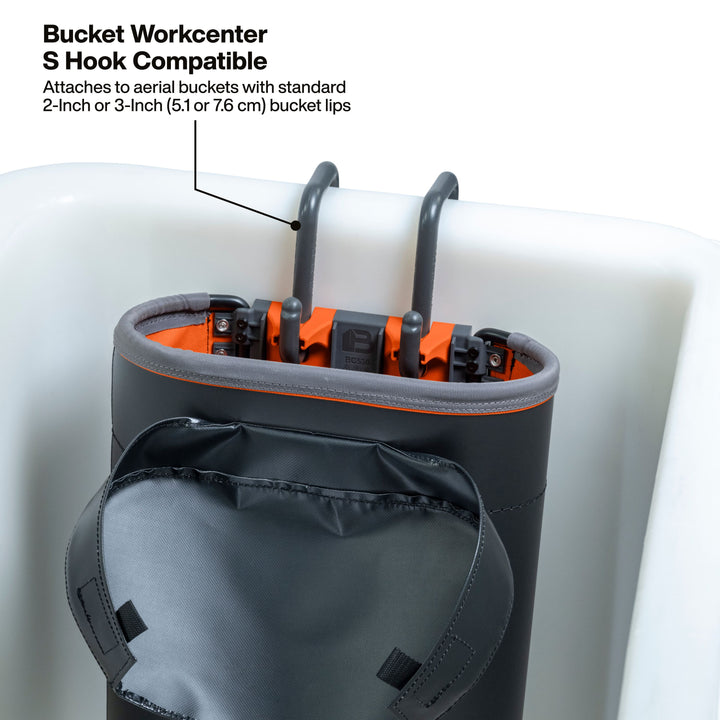 Klein Tools BC530S Deep Oval Bucket, S-Hook