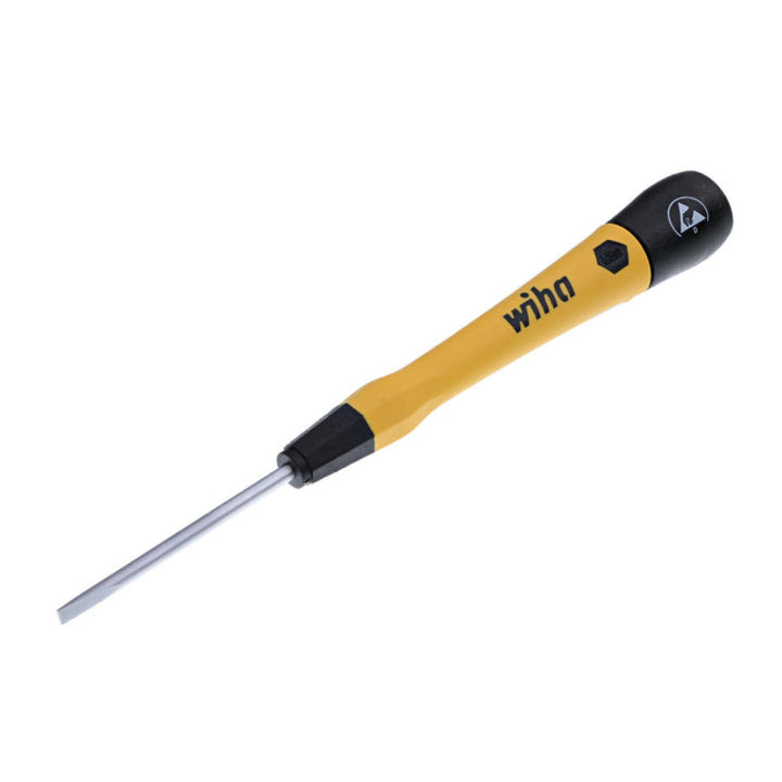 Wiha 27278 ESD Safe PicoFinish Precision Screwdriver - Slotted 3.0mm x 50mm