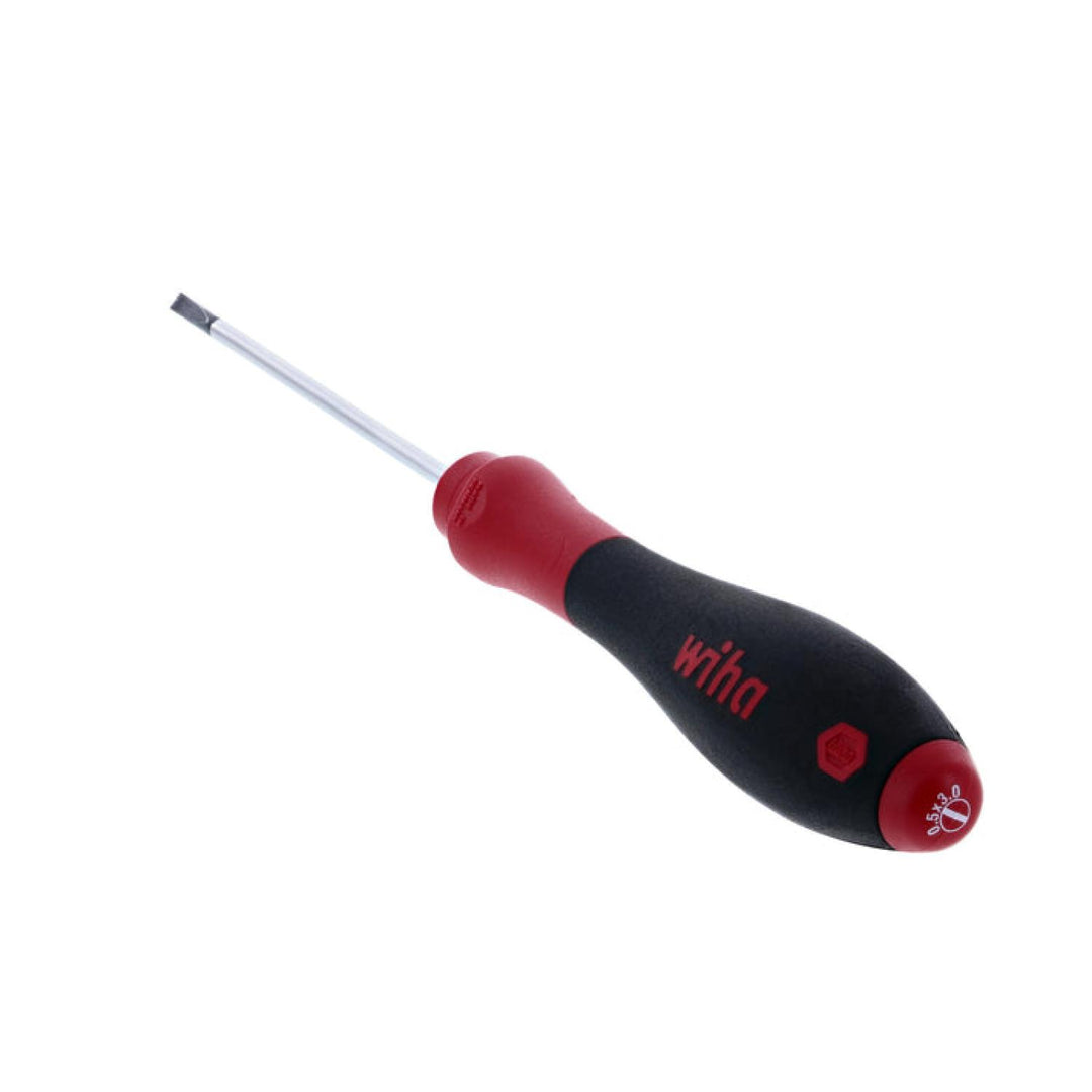 Wiha Tools 30204 SoftFinish Slotted Driver 3.0 x 80mm