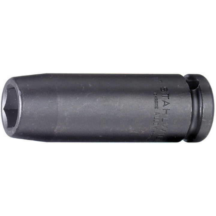 Stahlwille 23020022 51IMP 1/2" Extra Deep Impact Socket, 22 mm