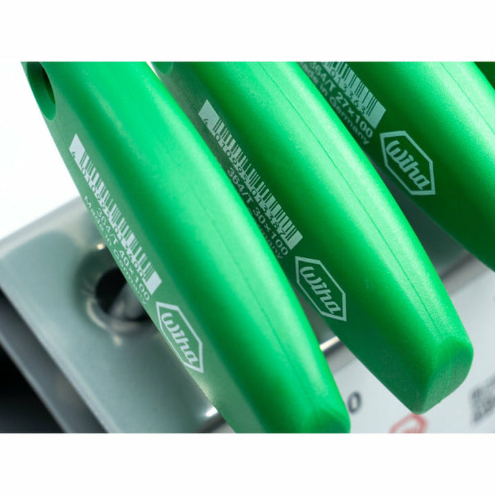 Wiha Tools 36494 8 Piece TORX T-handle Metal Stand Set