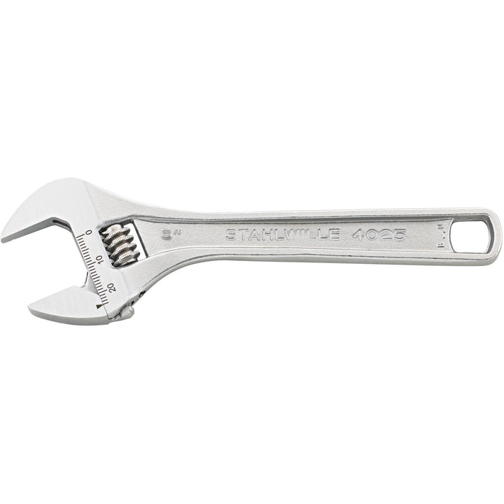 Stahlwille 40250108 4025 Single-end Spanner, Adjustable, 8"