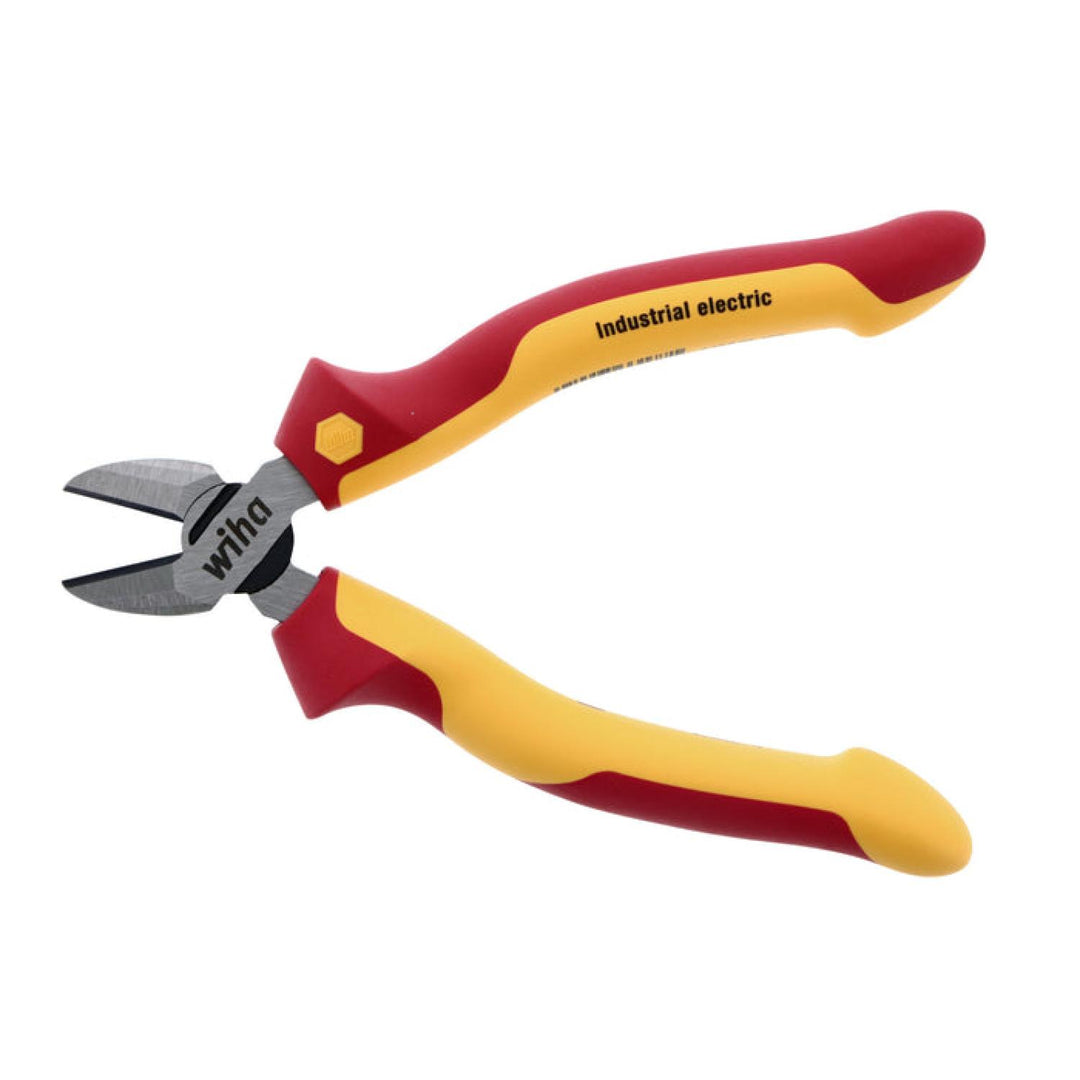 Wiha Tools 32933 Insulated Industrial Diagonal Cutter, 6.3"