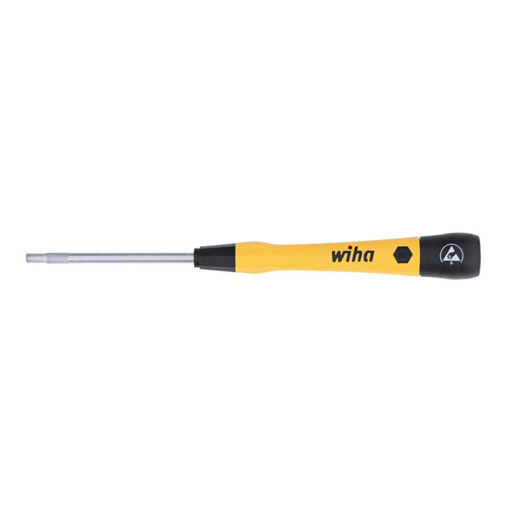 Wiha Tools 27559 ESD Safe PicoFinish Precision Screwdriver - Hex 7/64" x 60mm