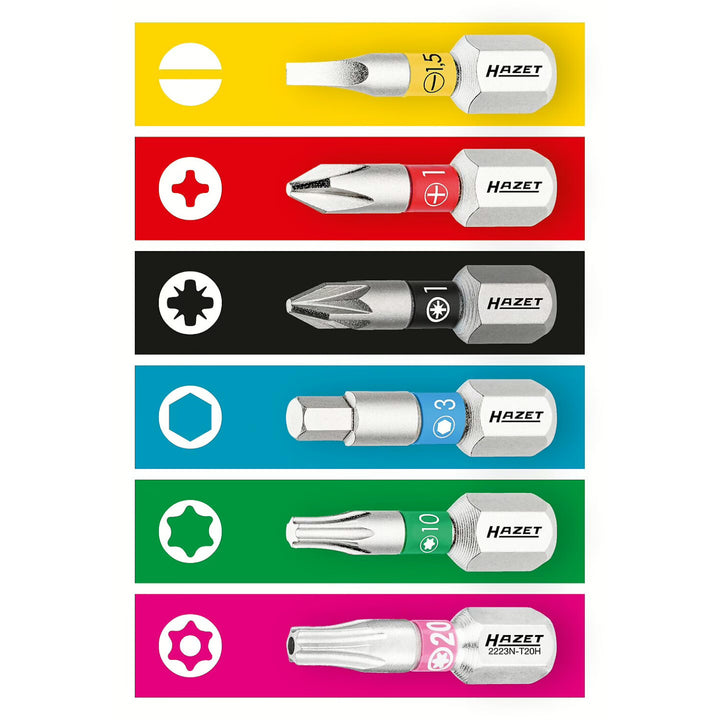 Hazet 1520/64 Leather tool case ∙ with assortment