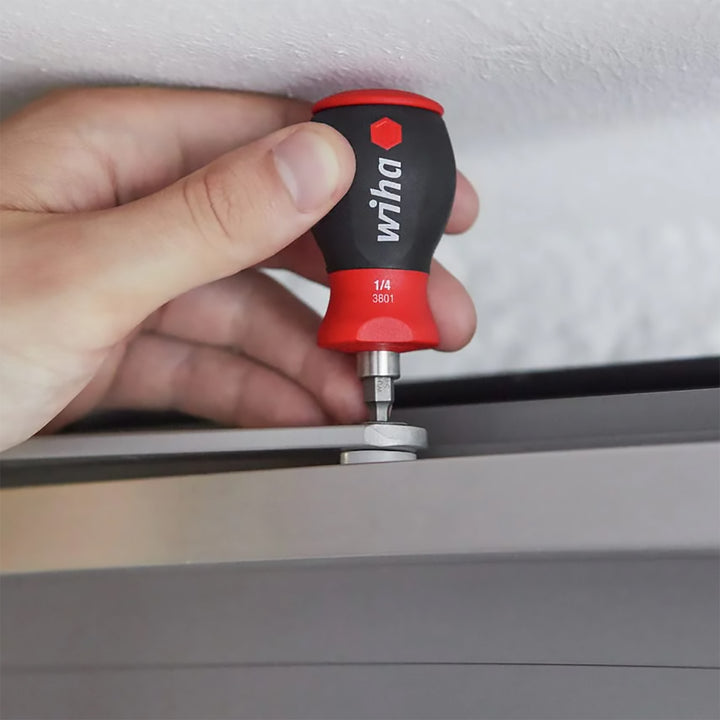 Wiha Tools 38045  6-in-1 Stubby Bit Holder, TORX Set