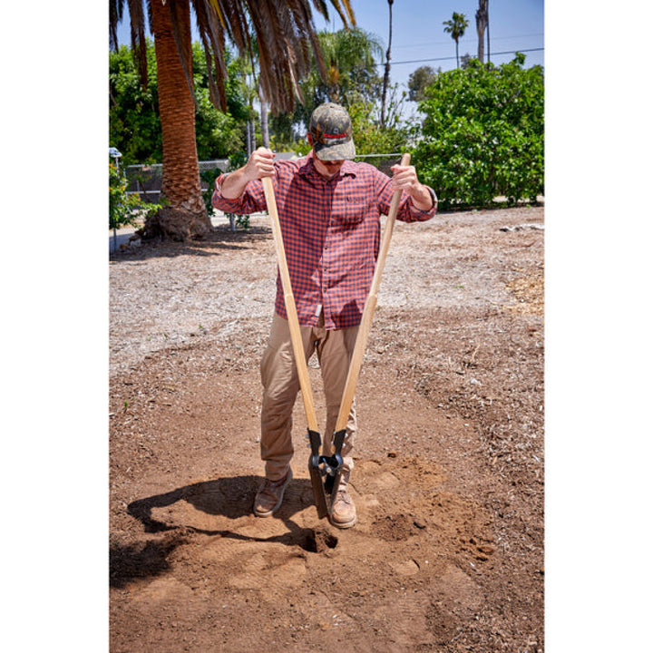 Corona PD 60000 MAX Hercules Pattern Post Hole Digger - 10-guage Wood Handles