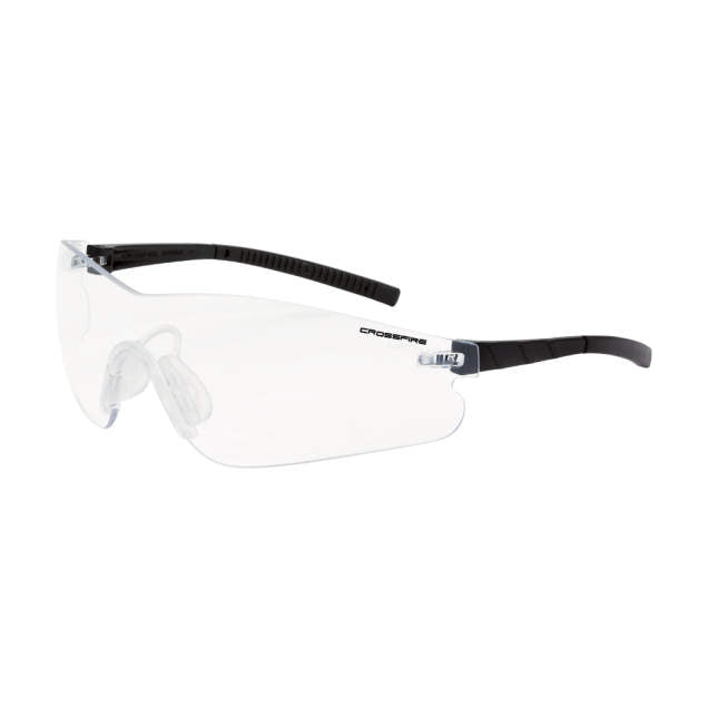 Crossfire Blade Performance Safety Eyewear - Black Frame