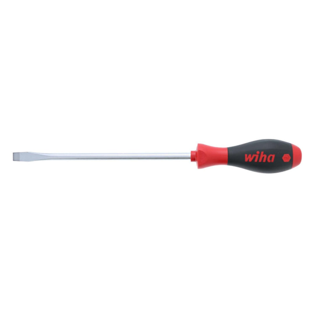 Wiha Tools 30235 SoftFinish Slotted Screwdriver, 10.0 mm x 200 mm