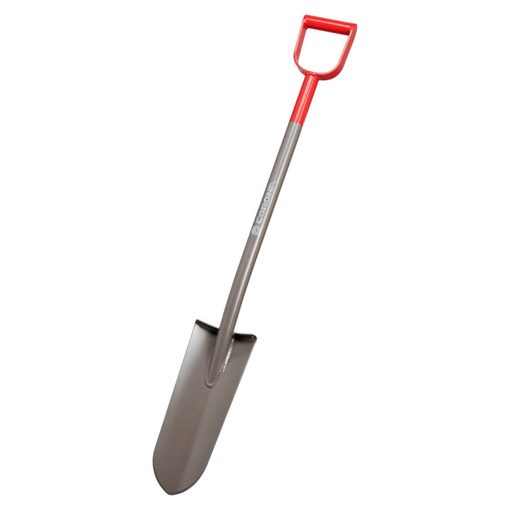 Corona AS 90110 All-Steel 12-Gauge 14-1/2 in. Sharpshooter Spade Shovel, D-Grip Steel Handle