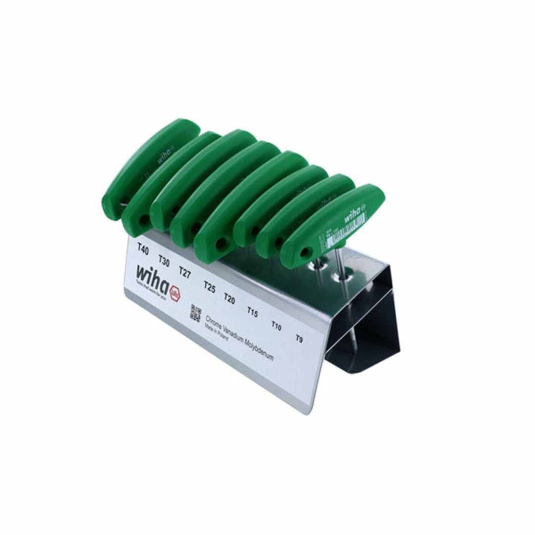 Wiha Tools 36494 8 Piece TORX T-handle Metal Stand Set