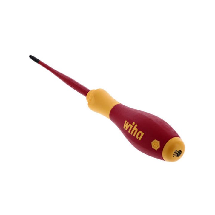 Wiha Tools 32513 Insulated SlimLine Security TORX Screwdriver, T15s x 100 mm