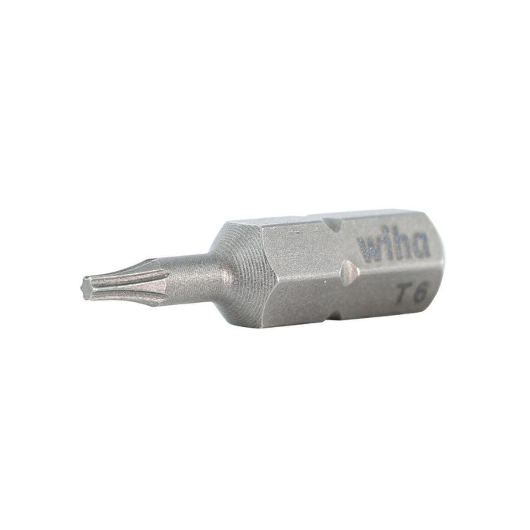 Wiha Tools 71506 T6 x 38mm TORX® Insert Bit, 10 Pack