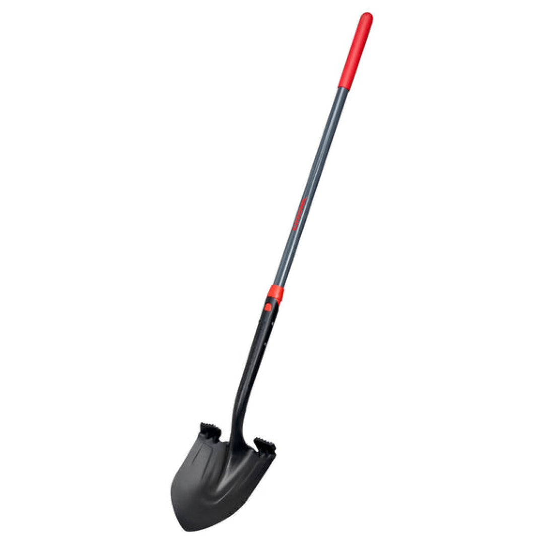 Corona SS16120  14 Round Square Point Fiberglass Handle Shovel