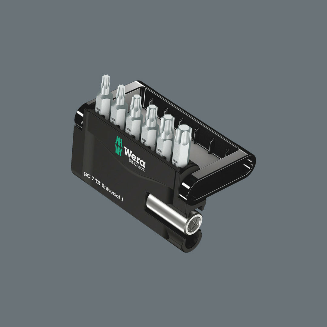 Wera Bit-Check 7 TX Universal 1, 7 pieces