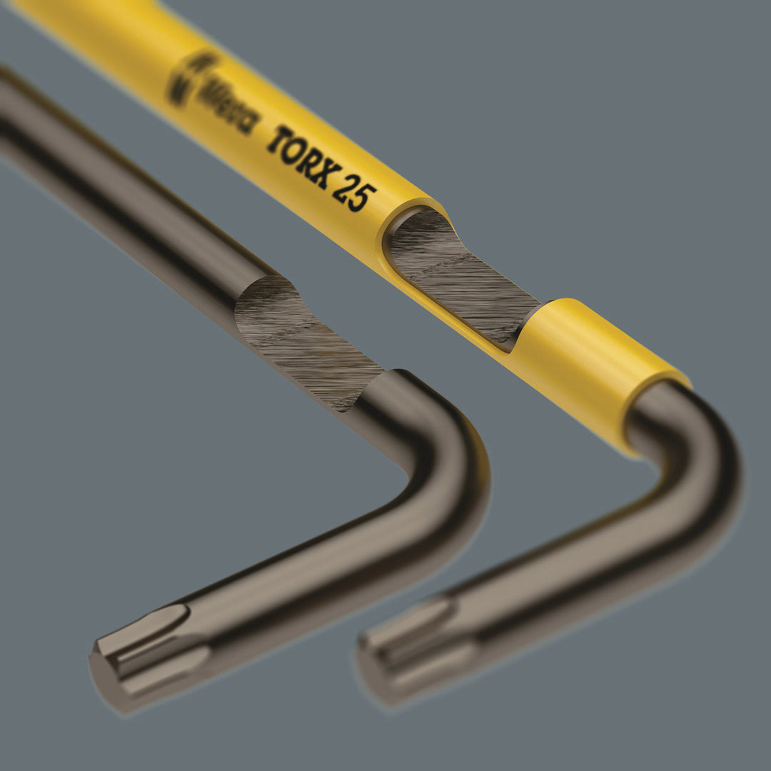 Wera 967 SXL HF TORX® L-key Multicolour with holding function, long, TX 15 x 123 mm